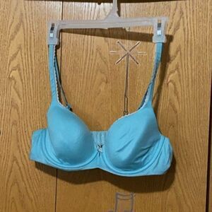 Victoria's Secret Baby Blue Body by Victoria Lined Demi-Buste Double Size 38B